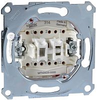 Переключатель без накладки без рамки Schneider Electric Merten System M 2-кл. проходной 16А картинка